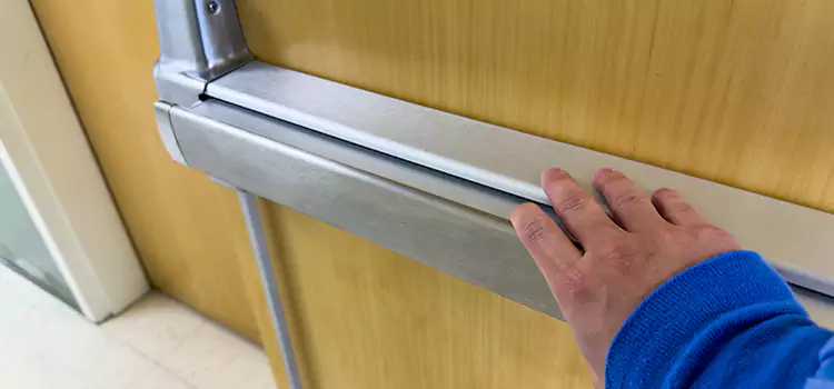 Installing a Push Bar on a Door McAllen